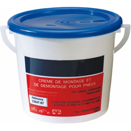 Crème de montage pour pneu