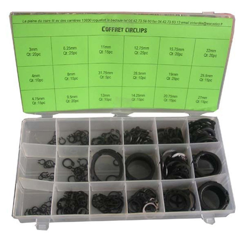 Coffret de 300 Circlips