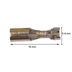 Cosse cylindrique femelle