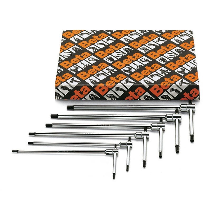 6 Clés mâles BTR 6 pans en T  BETA 951/S6