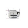 Douille 12 pans 3/8 (pas anglais)"