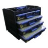 Coffret de 4 casiers pour consommables