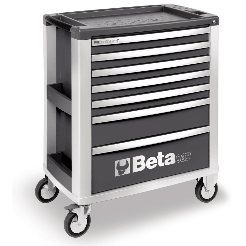 Servante 7  tiroirs BETA C39 ALUMINIUM