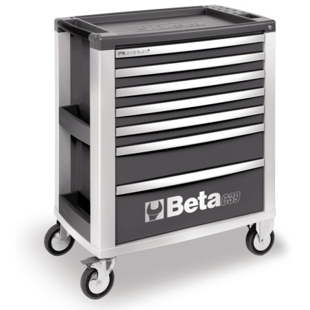 Servante 7  tiroirs BETA C39 ALUMINIUM
