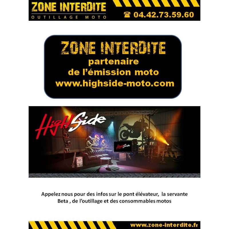 HIGH SIDE L'EMISSION 100% MOTO